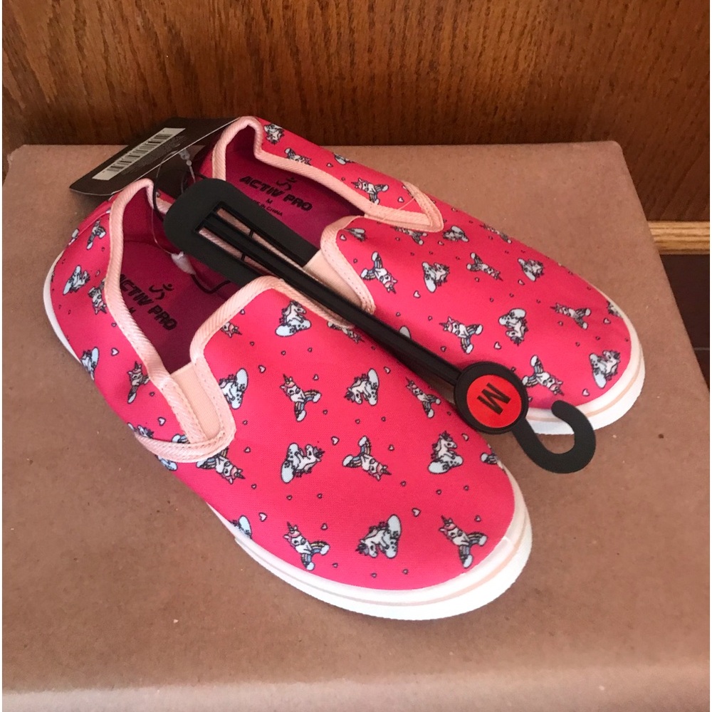 “New Arrivals “ Children’s Girls Activ Pro Sneakers In Size M #49 pink